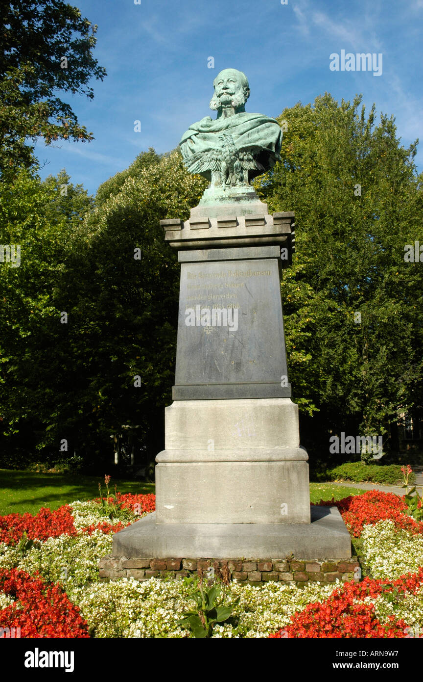 L'empereur Guillaume Memorial, Rellinghausen, Essen, Ruhr, Rhénanie du Nord-Westphalie, Allemagne Banque D'Images