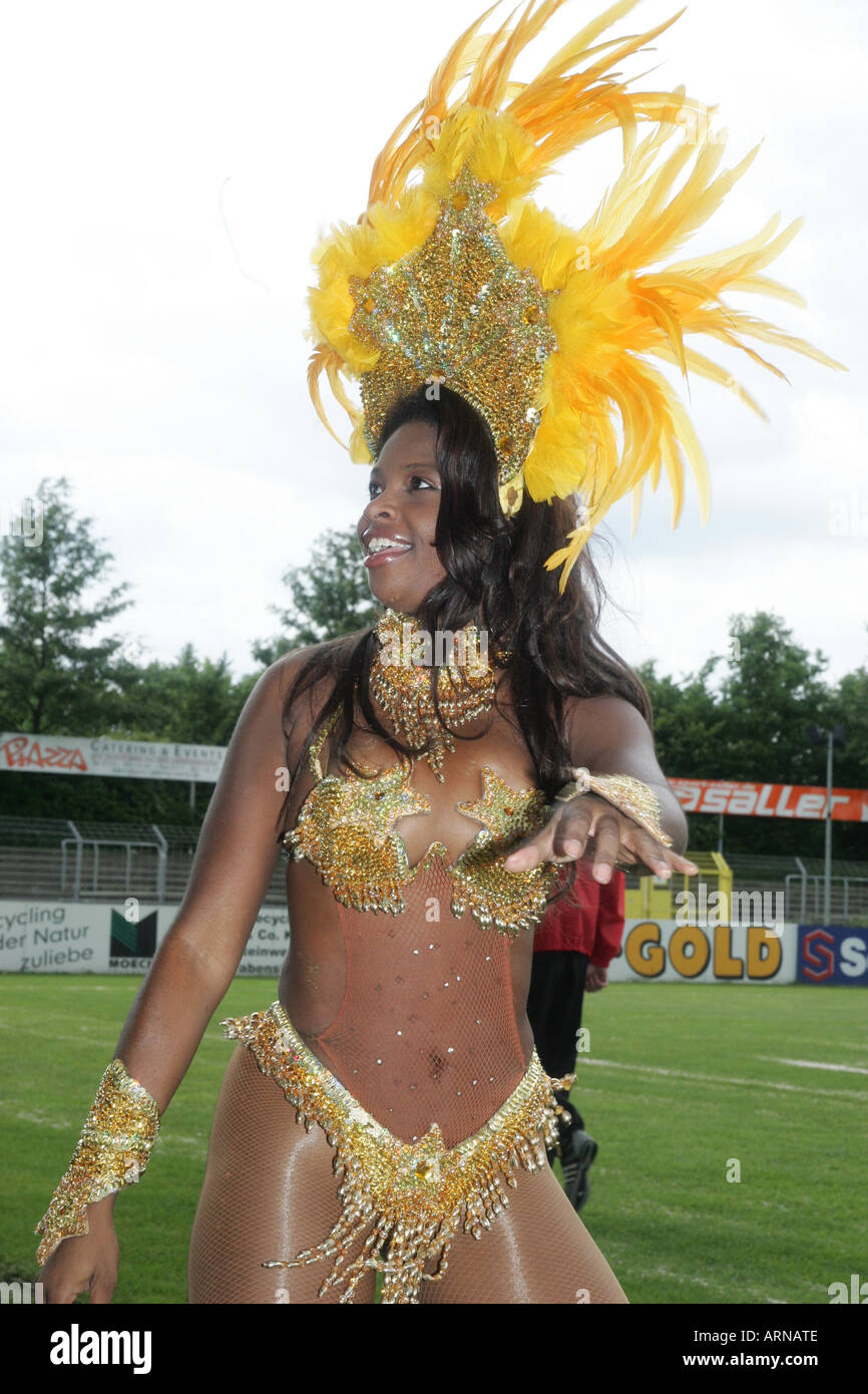 Danseur de samba Banque D'Images