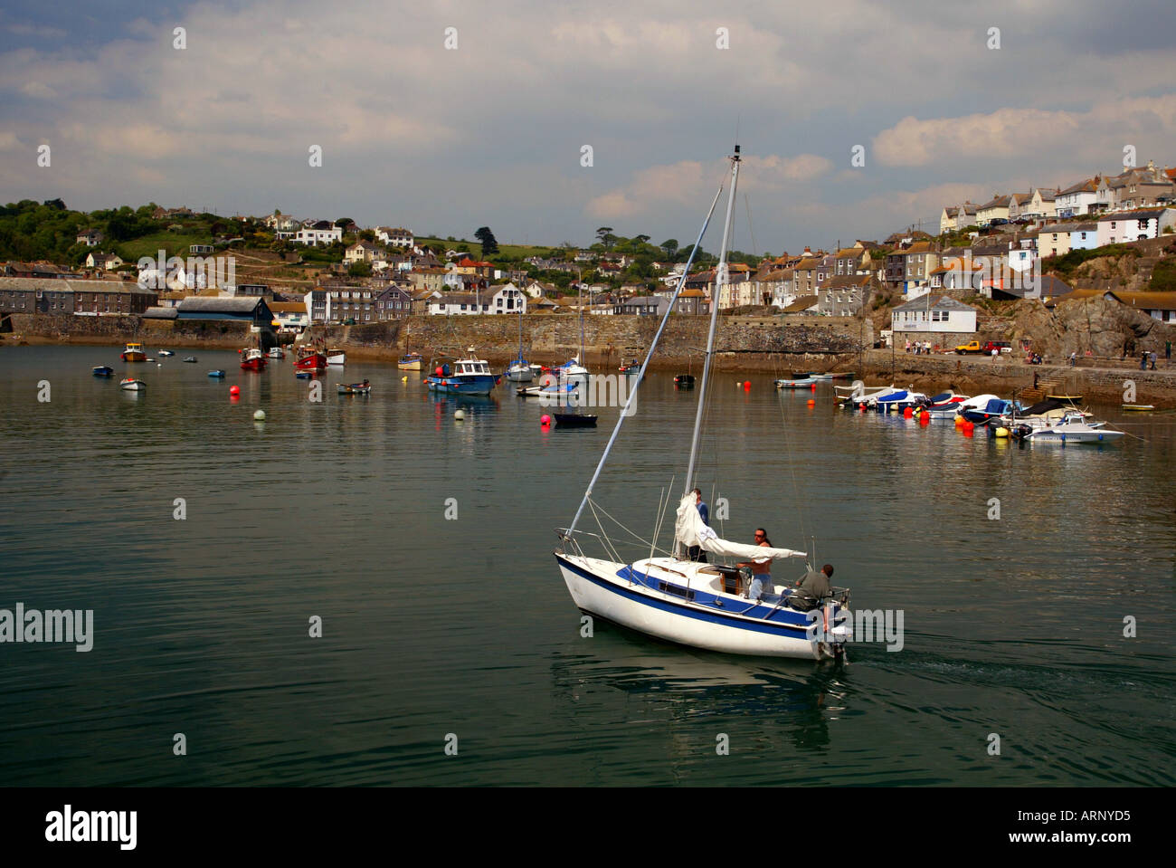 Mevagissey Cornwall UK Banque D'Images