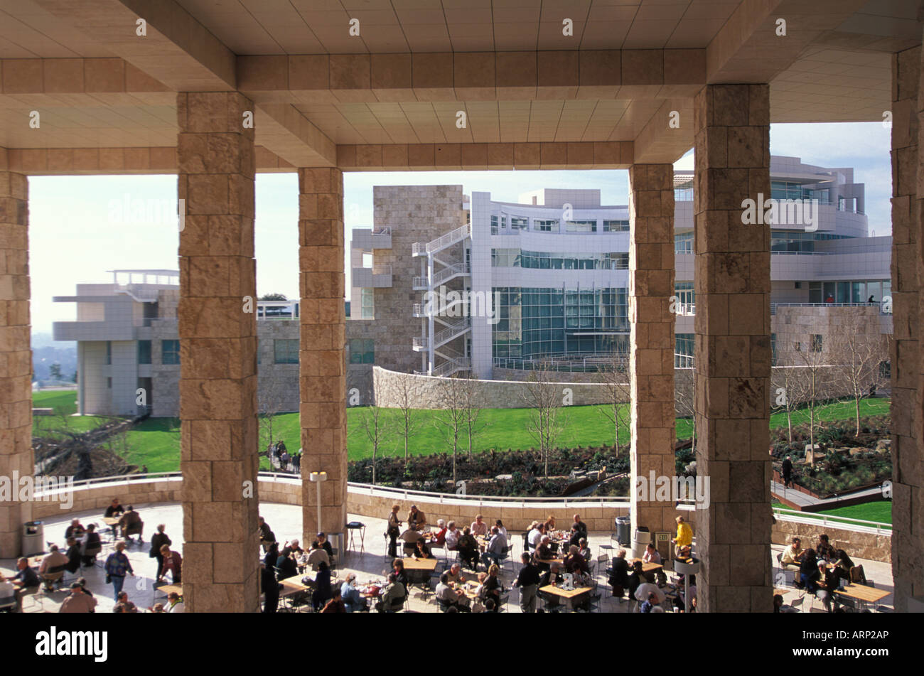 USA, Californie, Los Angeles, le Getty Center et J. Paul Getty Museum Banque D'Images