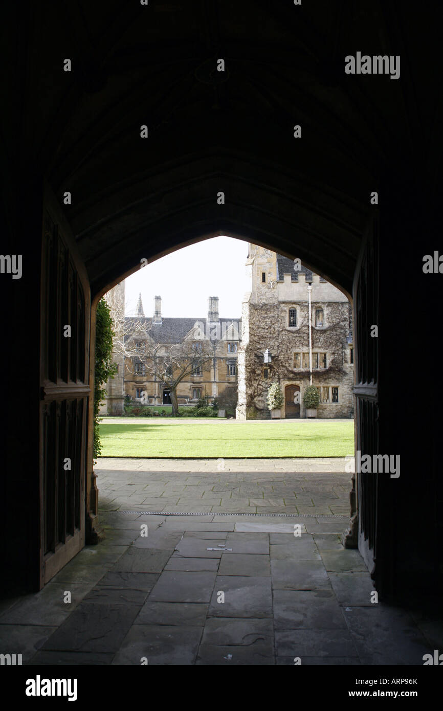 Oxford Magdalen College Banque D'Images