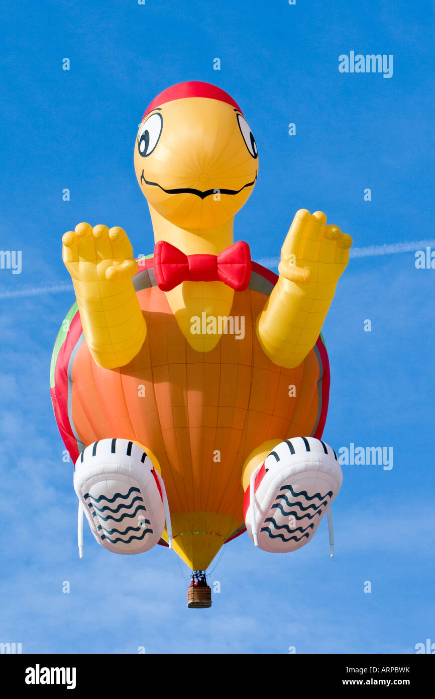 Festival de montgolfières à Château d oex Banque D'Images