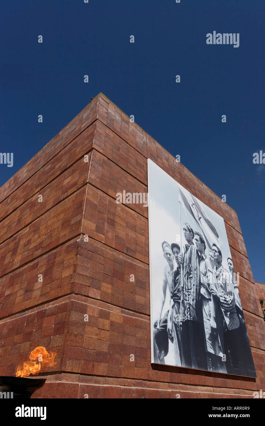 Israël Jérusalem le jour commémoratif de l'Holocauste à Yad Vashem Banque D'Images