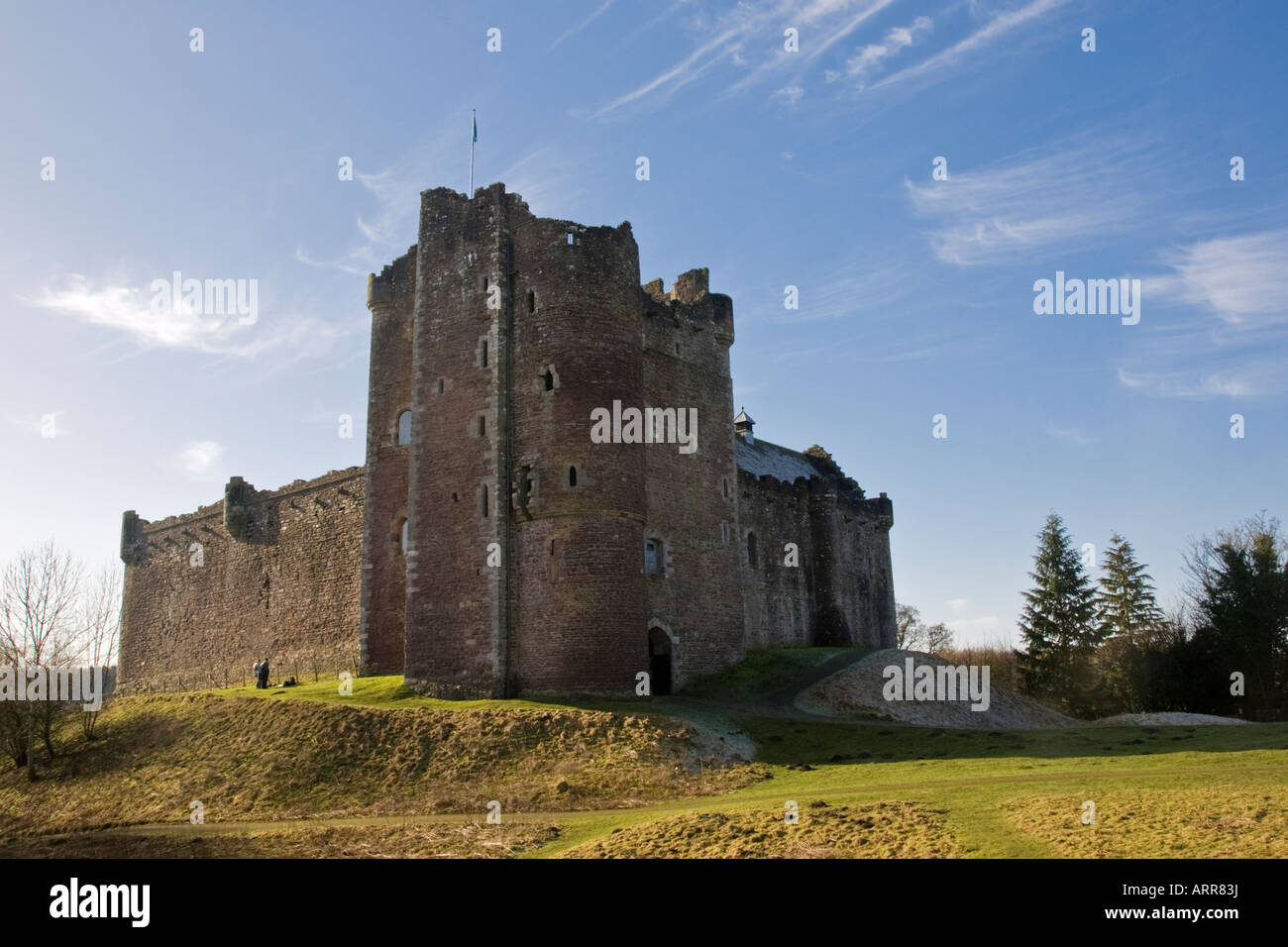 Château de Doune Stirlingshire Ecosse Banque D'Images