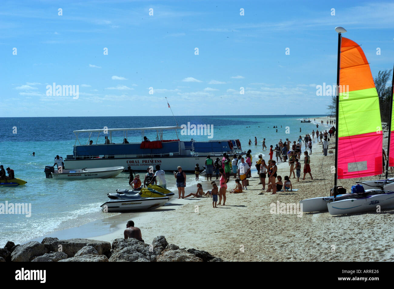 Lucaya Beach Resort Grand Bahama Bahamas Caraïbes Banque D'Images