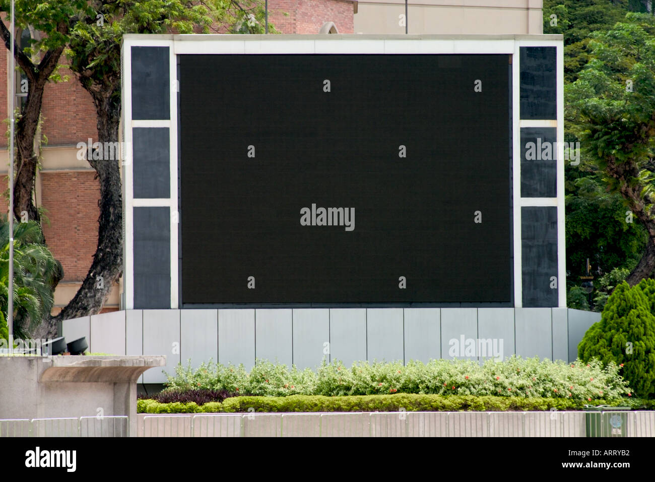 Grand écran à dataran merdeka domaine Kuala Lumpur, en Malaisie Banque D'Images