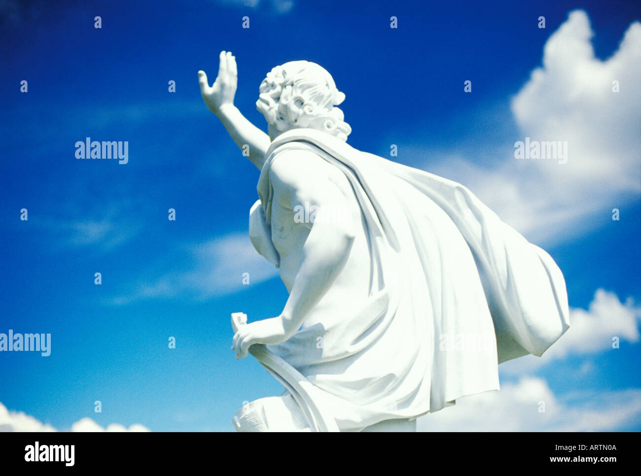 Apollo statue Hampton Court Palace Gardens Banque D'Images