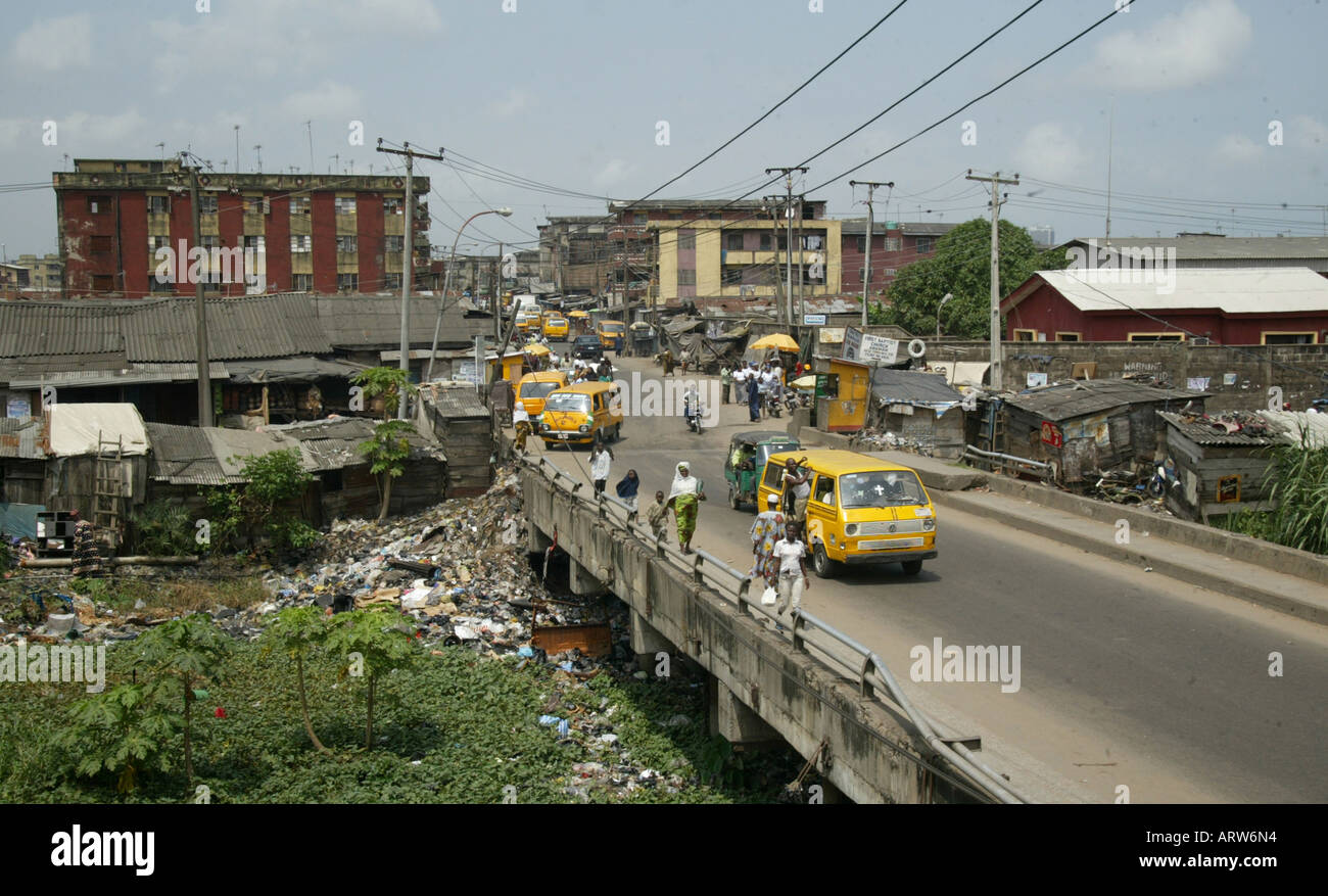 Nigeria : les riches s'installe à la nouvelle capitale : Abuja Lagos est devenue mauvaise Banque D'Images
