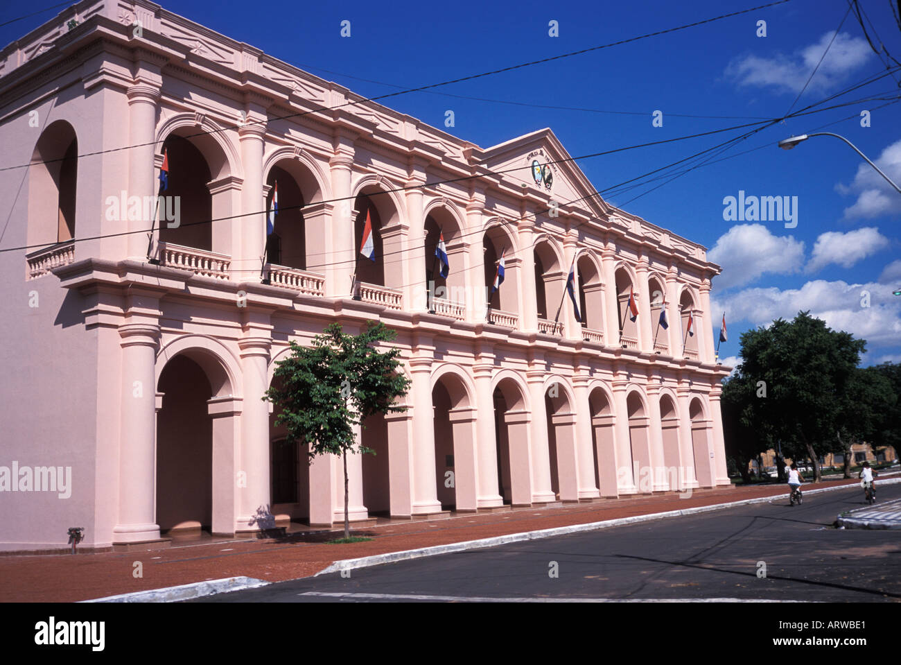 Palacio Legislativo sur la Plaza de la Independencia Asuncion Paraguay Banque D'Images