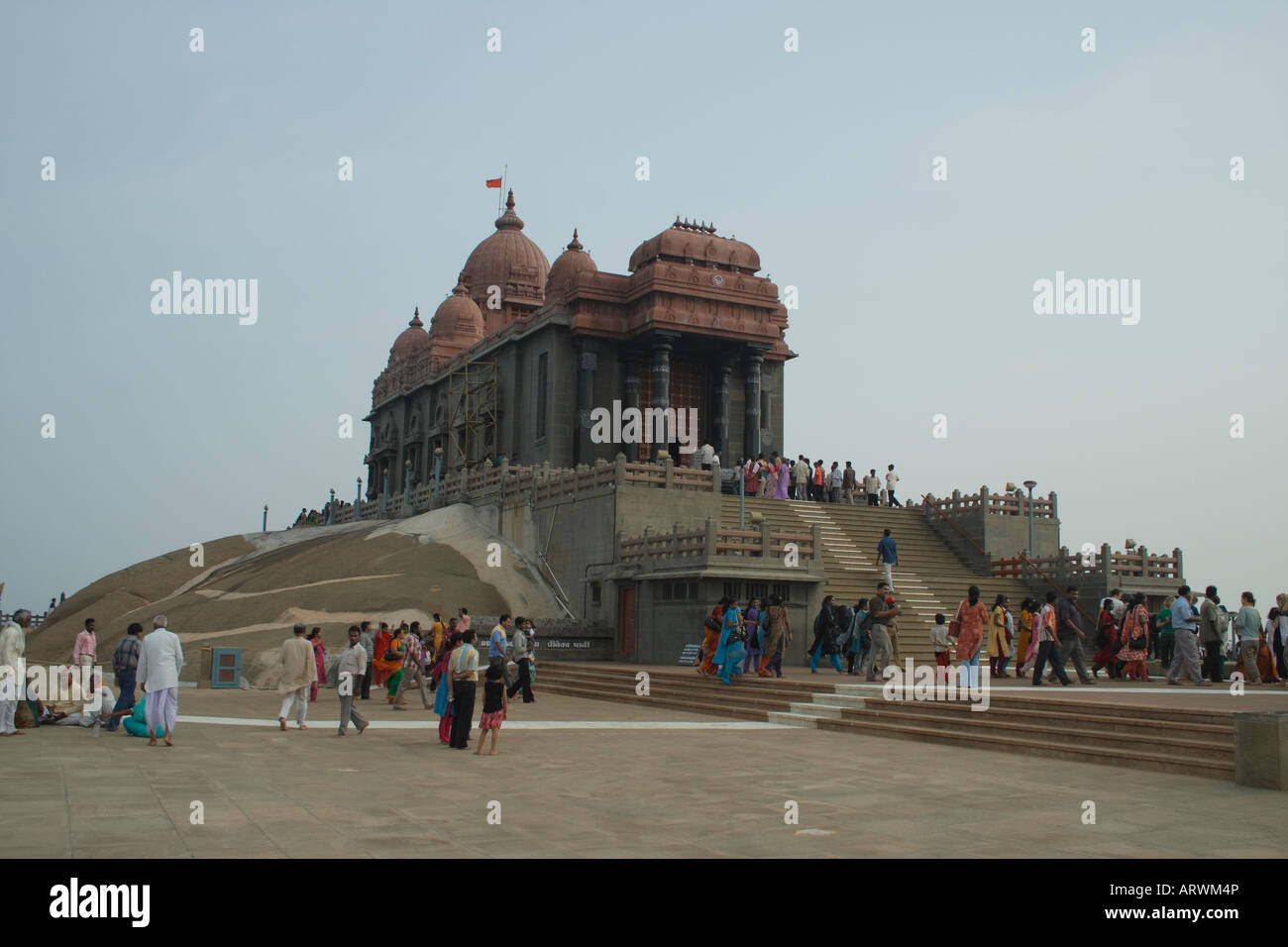 Vivekananda rock Kanyakumari Banque D'Images