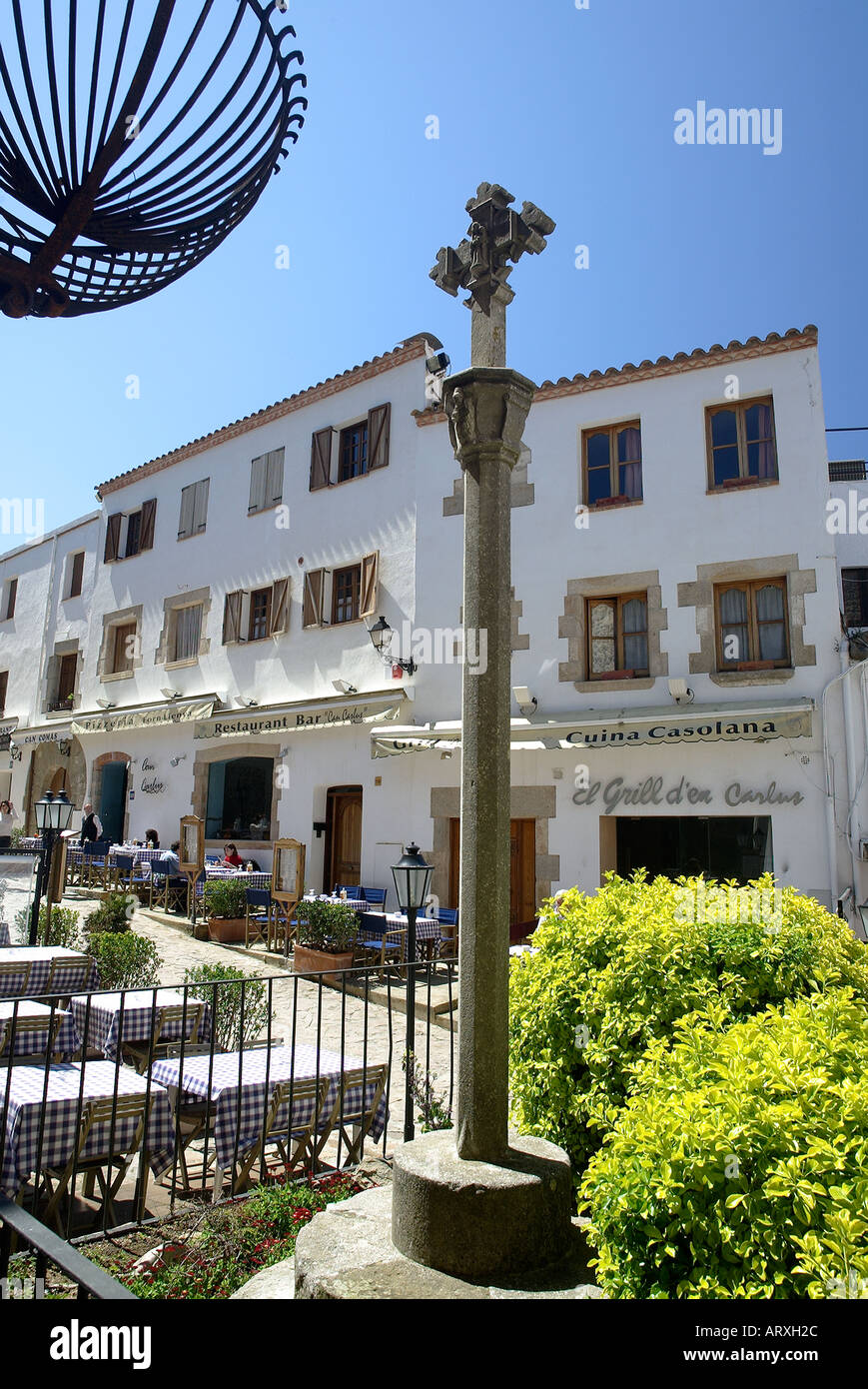 TOSSA DE MAR COSTA BRAVA PROVINCE DE GÉRONE CATALOGNE RÉGION DANS LE NORD-EST DE L'ESPAGNE Banque D'Images