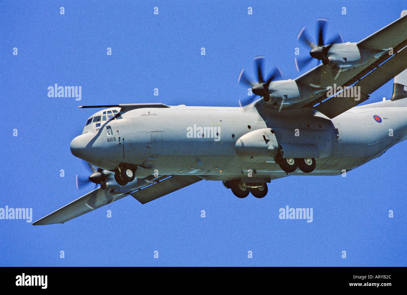 RAF Lockheed Martin C-130J Super Hercules Banque D'Images