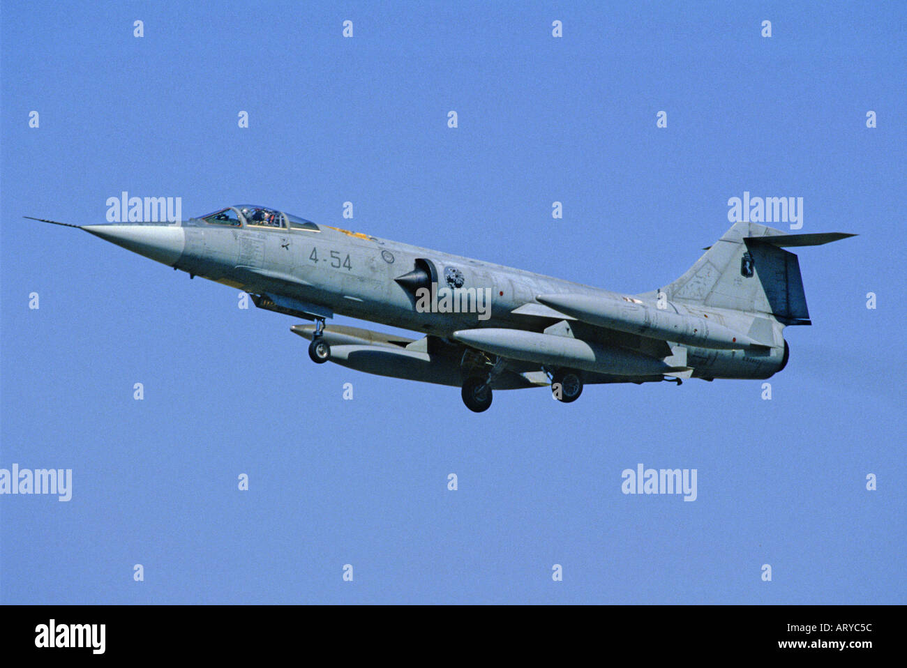 Armée de l'air italienne Lockheed F-104 Starfighter Banque D'Images