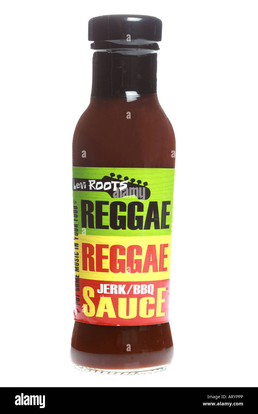 Sauce Jerk Reggae Banque D'Images
