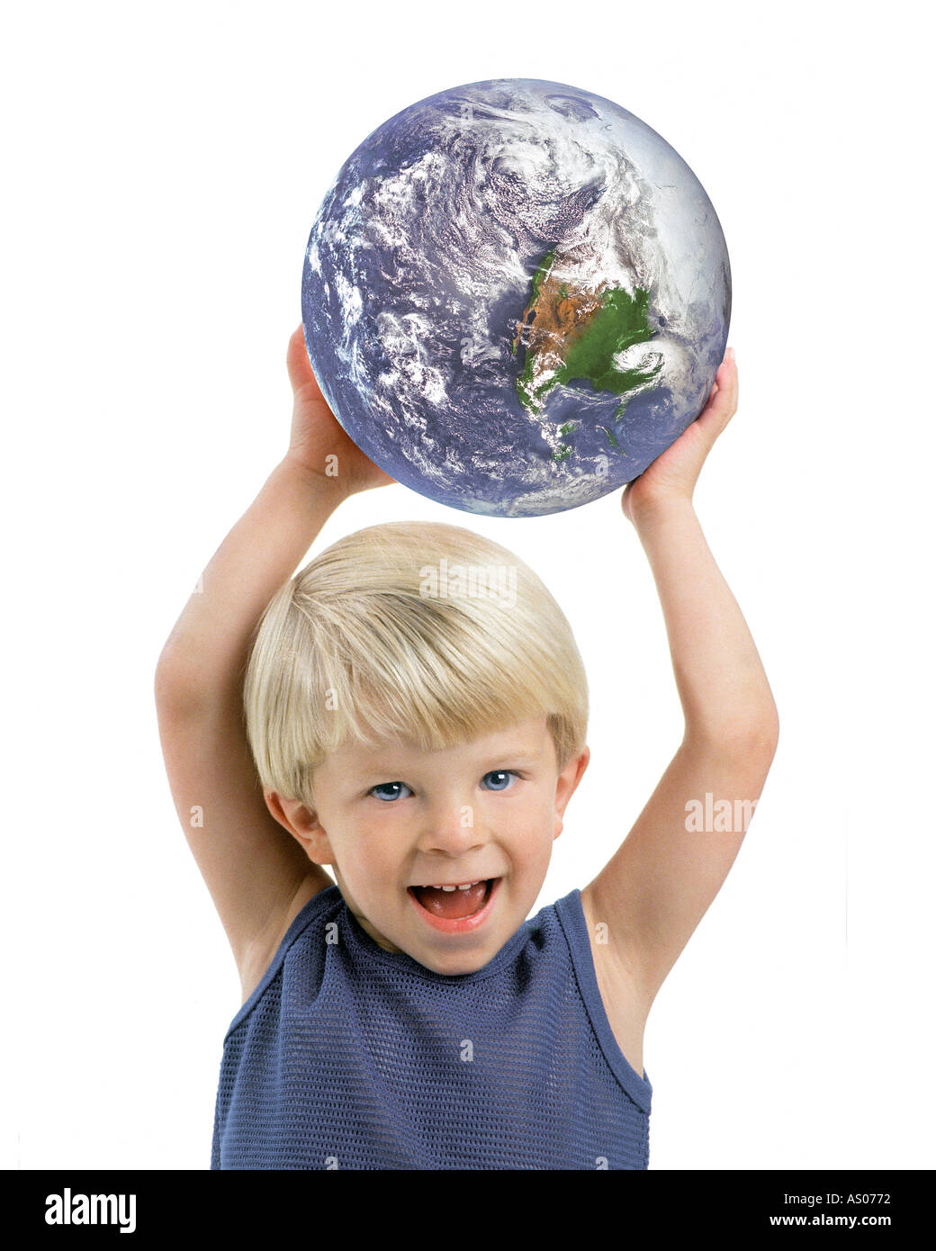 Atlas mondial terre future jeunesse Banque de photographies et d’images