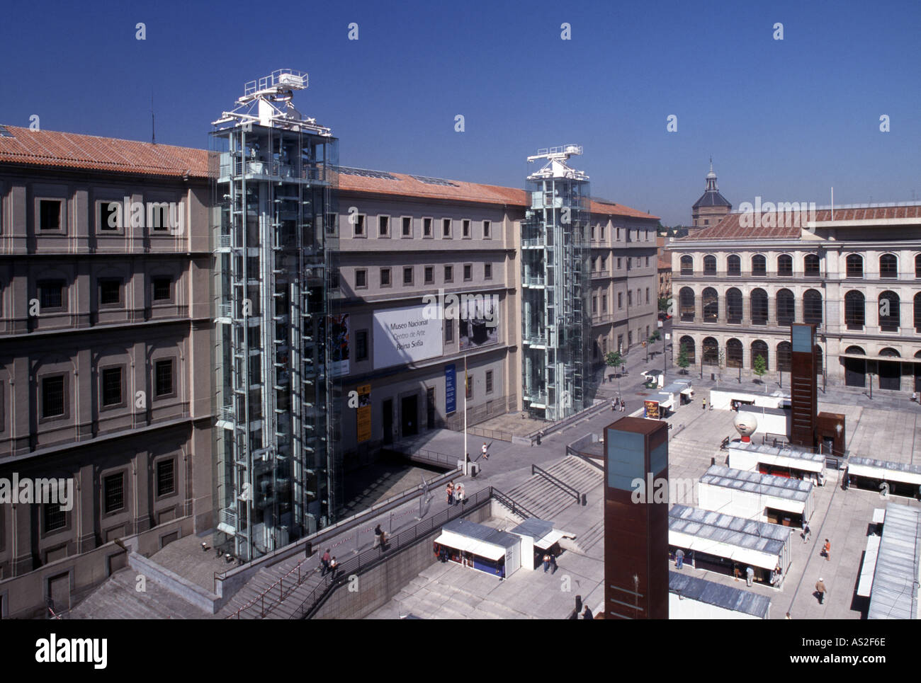 Madrid, Museo Nacional de Arte Reina Sofia de Cento, Banque D'Images