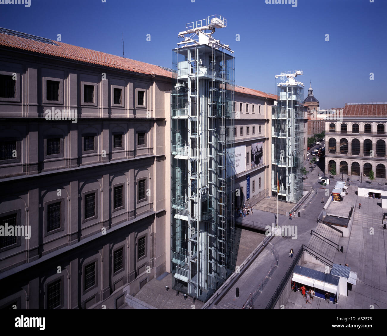 Madrid, Museo Nacional de Arte Reina Sofia de Cento, Banque D'Images