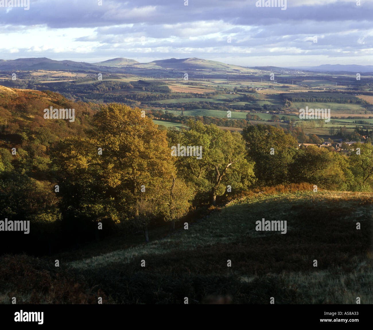 Dollar Glen monts Ochil Clackmannshire Ecosse Banque D'Images