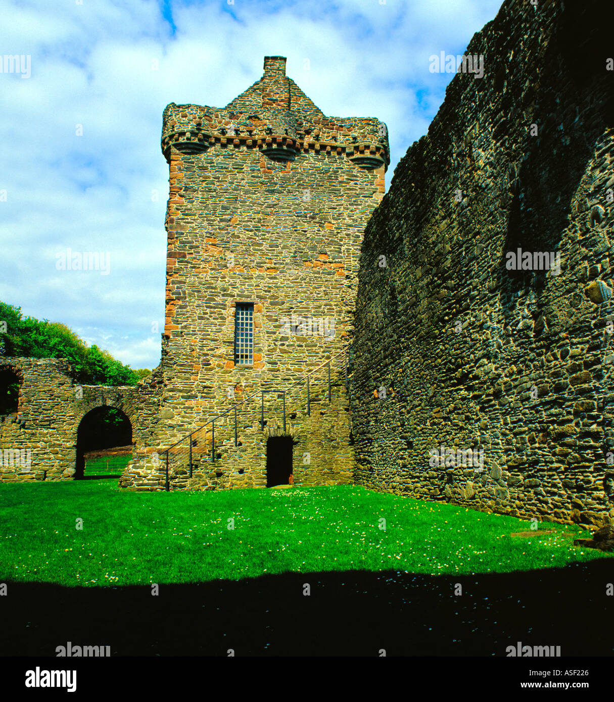 Château de skipness Ecosse Banque D'Images