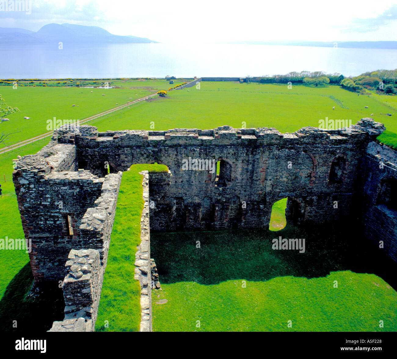 Château de skipness Ecosse Banque D'Images