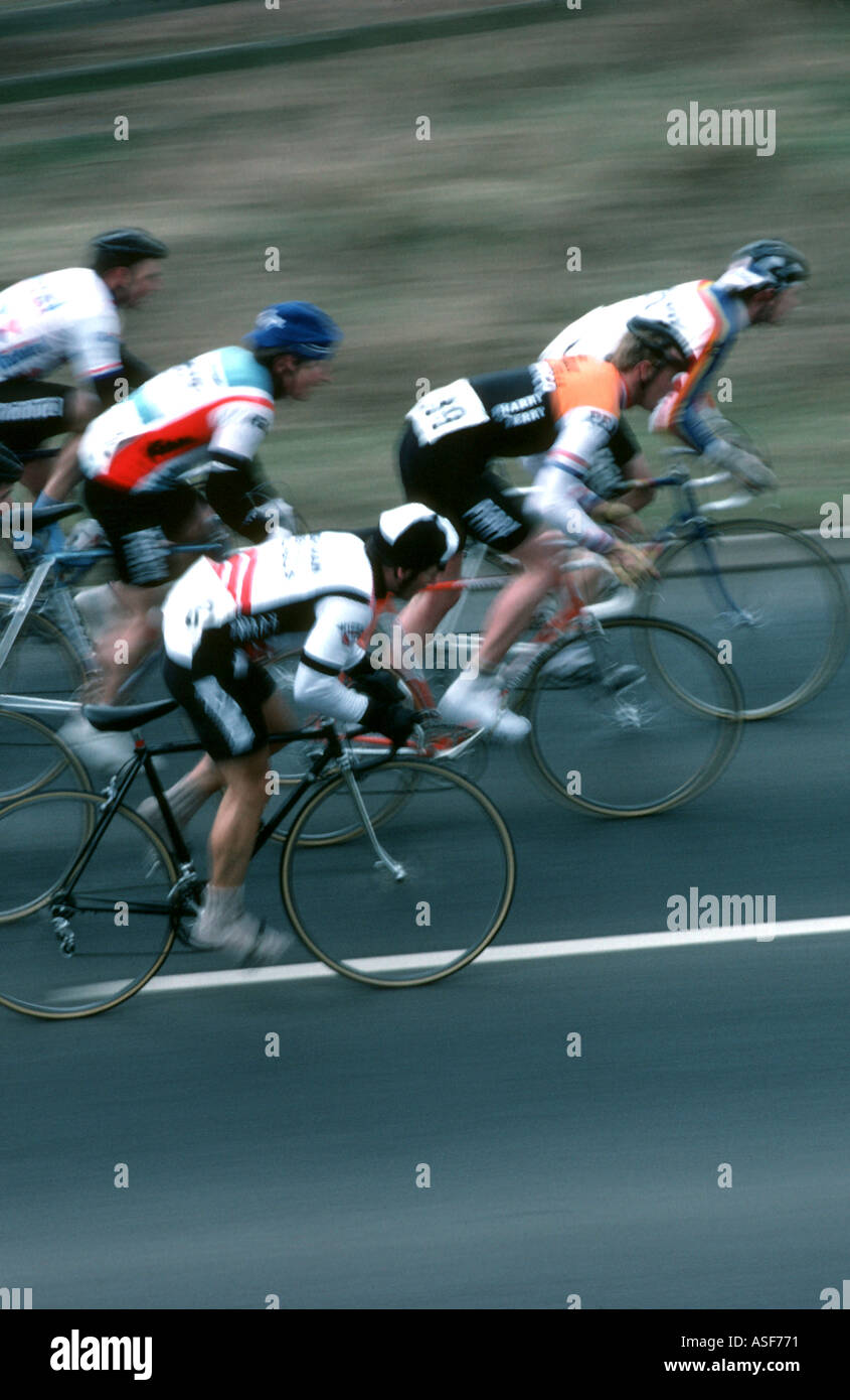 Cycle Sport Course sur route Banque D'Images