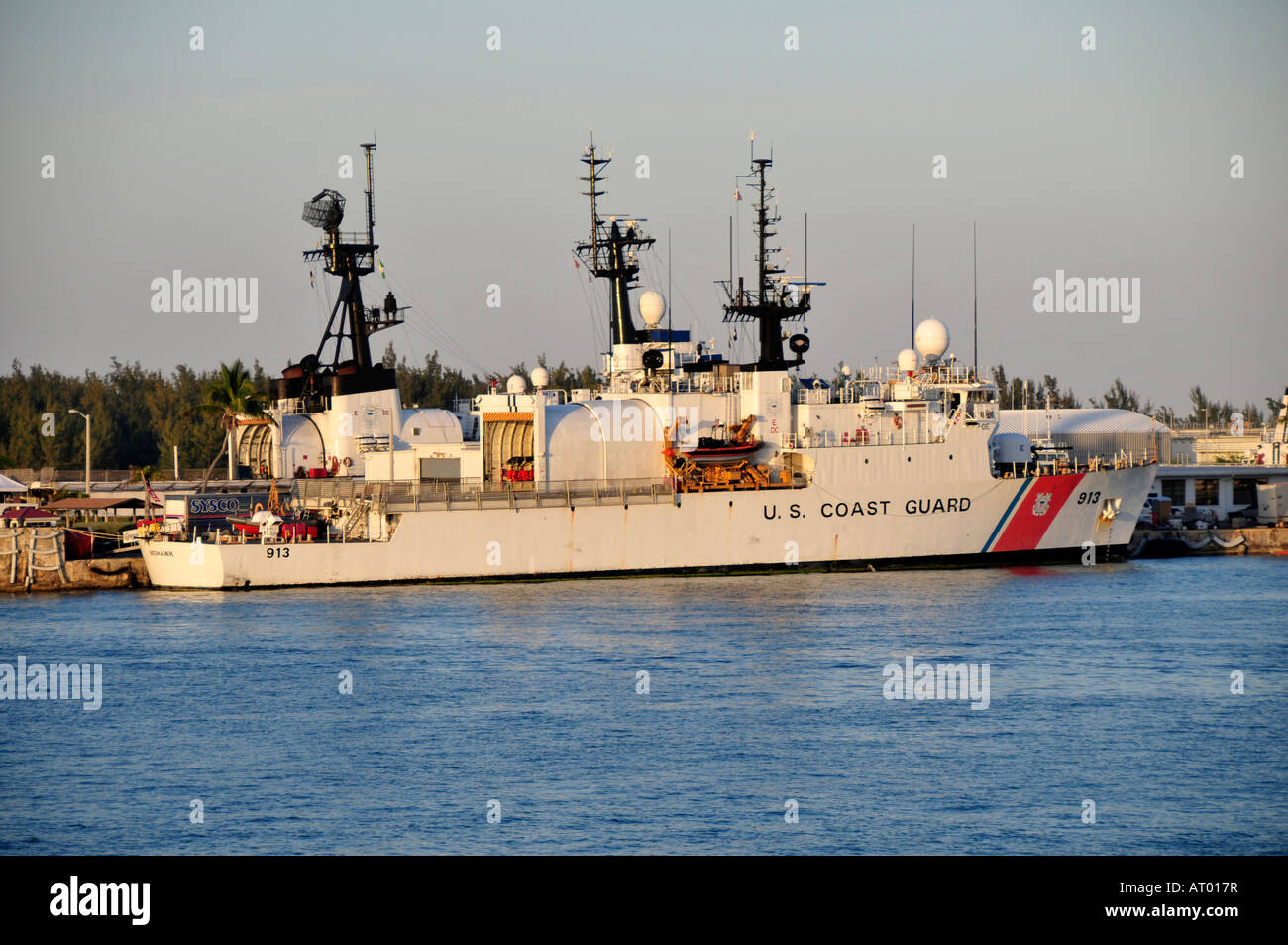 United States Coast Guard à Key West en Floride Banque D'Images