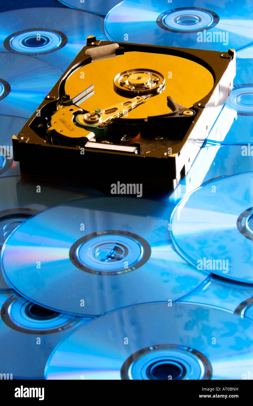 Image du produit Disque dur ouvert Banque D'Images