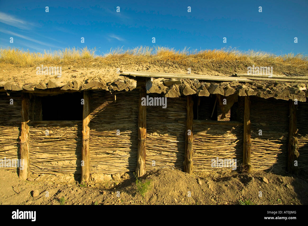 Les vieux bâtiments et des fascines, forment le caractère unique de l'orthèse Ranch profondément dans le désert du sud de l'Idaho Valley Banque D'Images