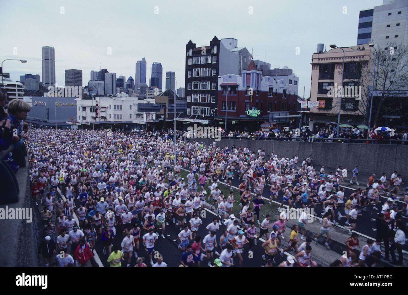 Marathon de Sydney New South Wales Australie Banque D'Images