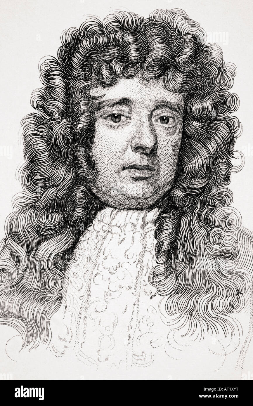 Sir William Petty, 1623 - 1687. Anglais scientifique et philosophe, économiste Banque D'Images