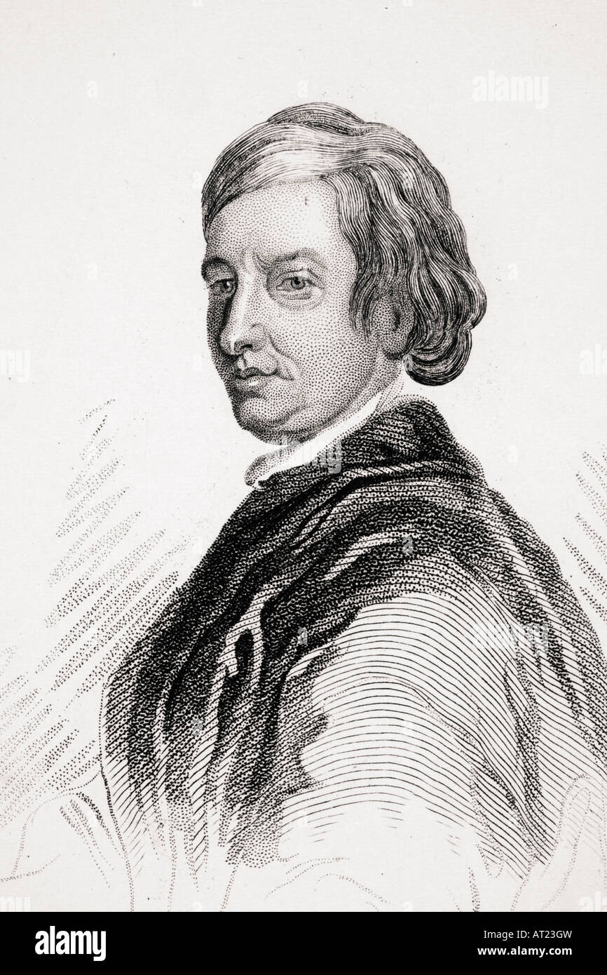 John Dryden, 1631-1700. Poète anglais, dramaturge, traducteur et critique littéraire. Banque D'Images
