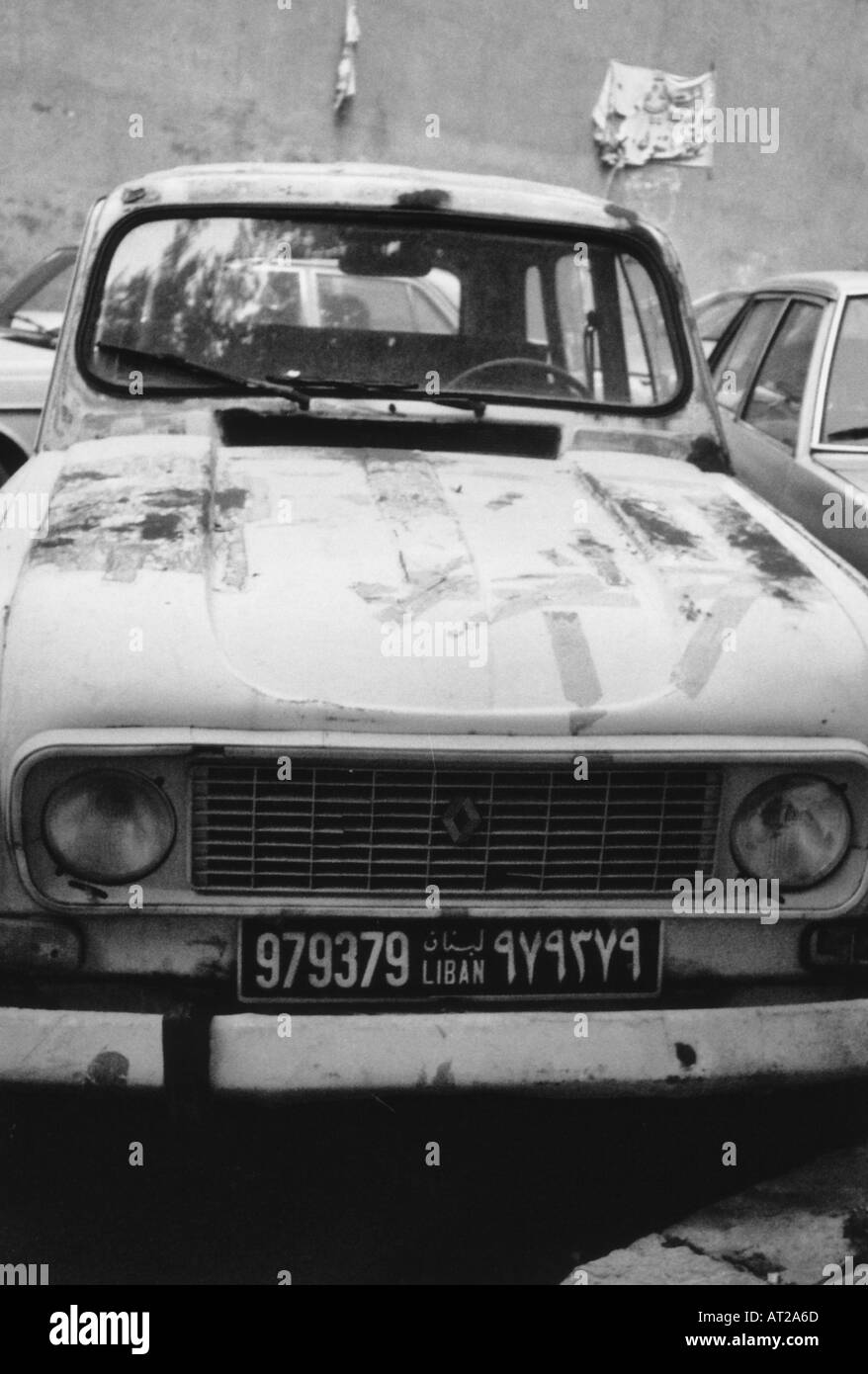 Renault 4 french car Banque d