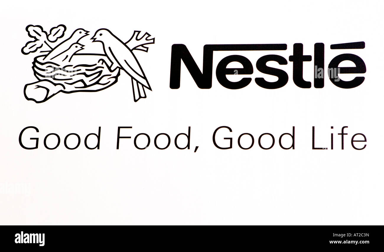 Signe de Nestlé Banque D'Images