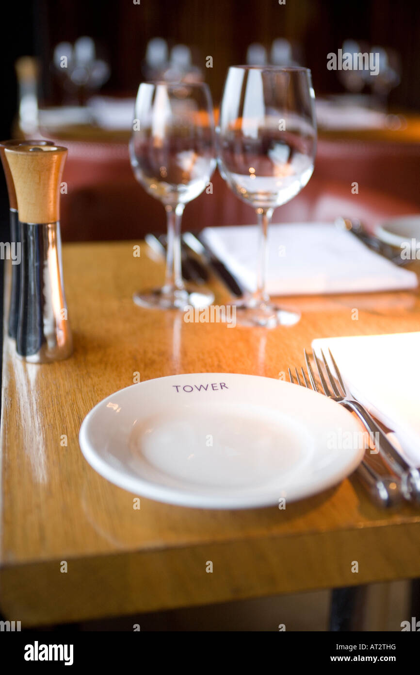 Restaurant La Tour Museum of Scotland Edinburgh Banque D'Images