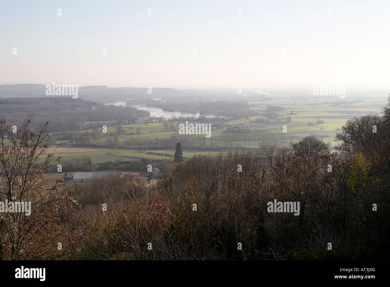 Vallée de la LOIRE DE SANCERRE, france,europe Banque D'Images