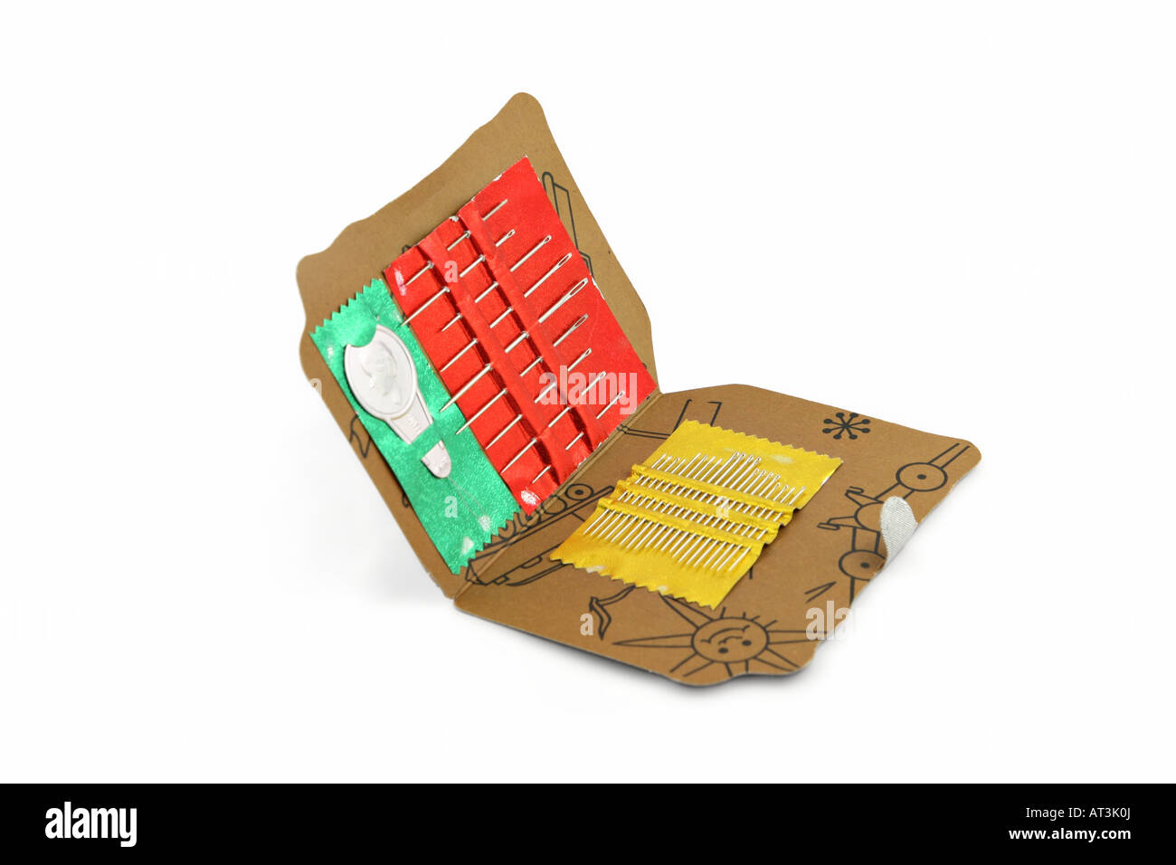 Kit de couture Banque D'Images