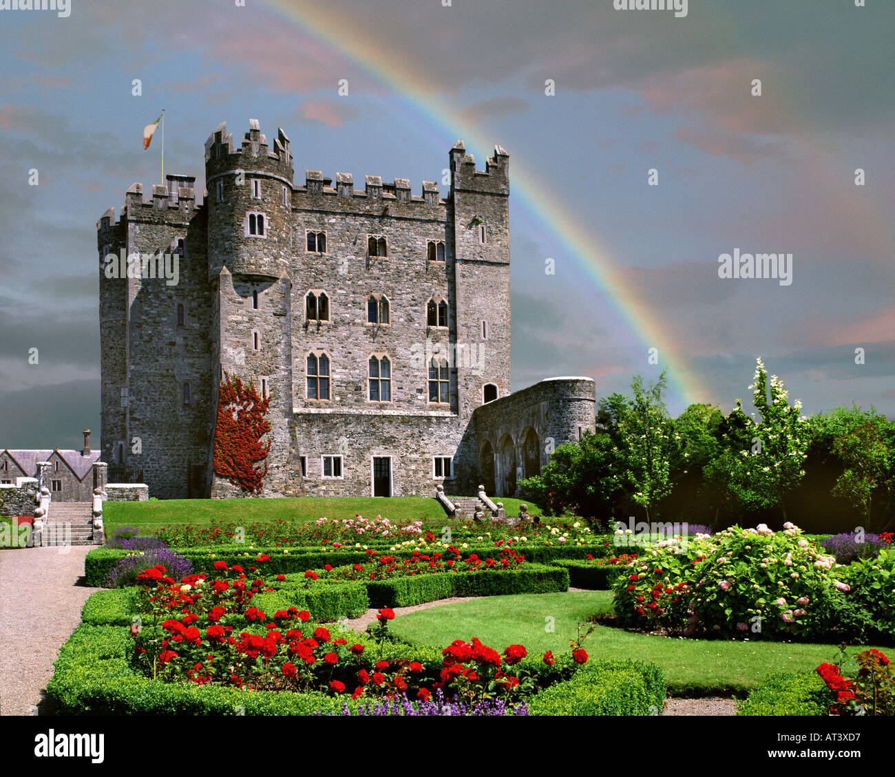 IE - CO. : KILDARE Kilkea Castle Hotel à Casteldermot Banque D'Images