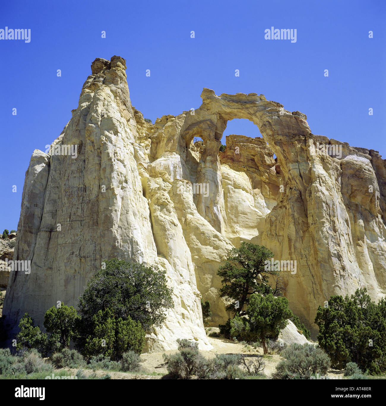 Géographie / voyages USA, Utah, Kodachrome Basin, Spire rock, des formations géologiques particulières Banque D'Images