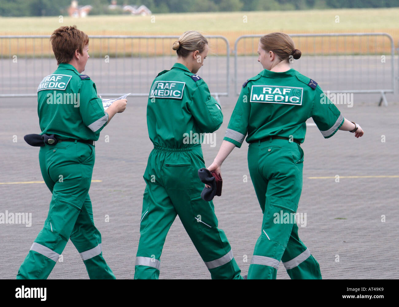 Ambulanciers de RAF Banque D'Images