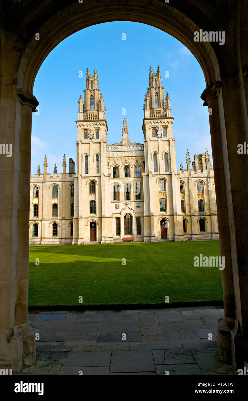 All Souls College à Oxford Banque D'Images