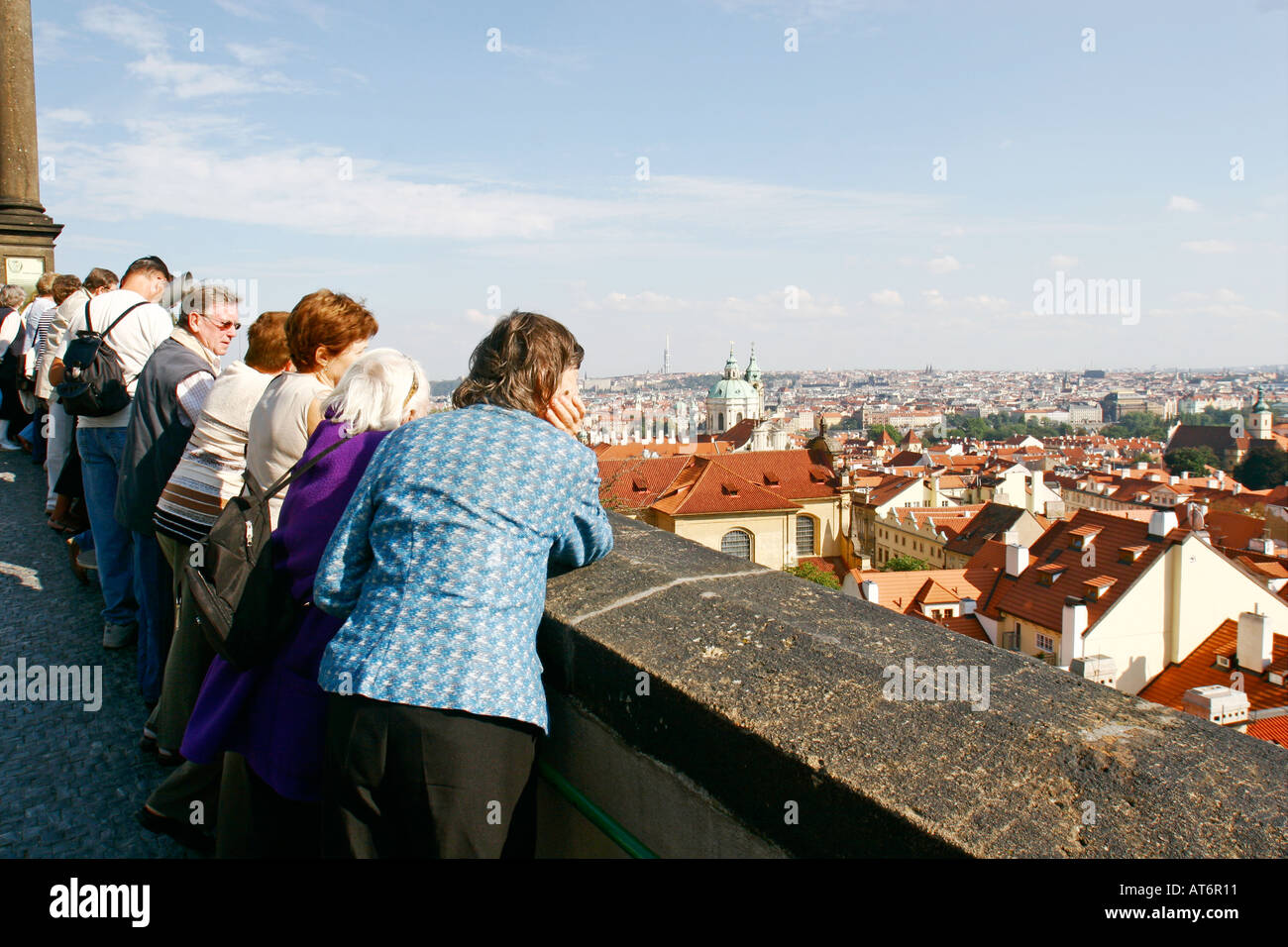 Vue d'ensemble de Prague République Tchèque Banque D'Images