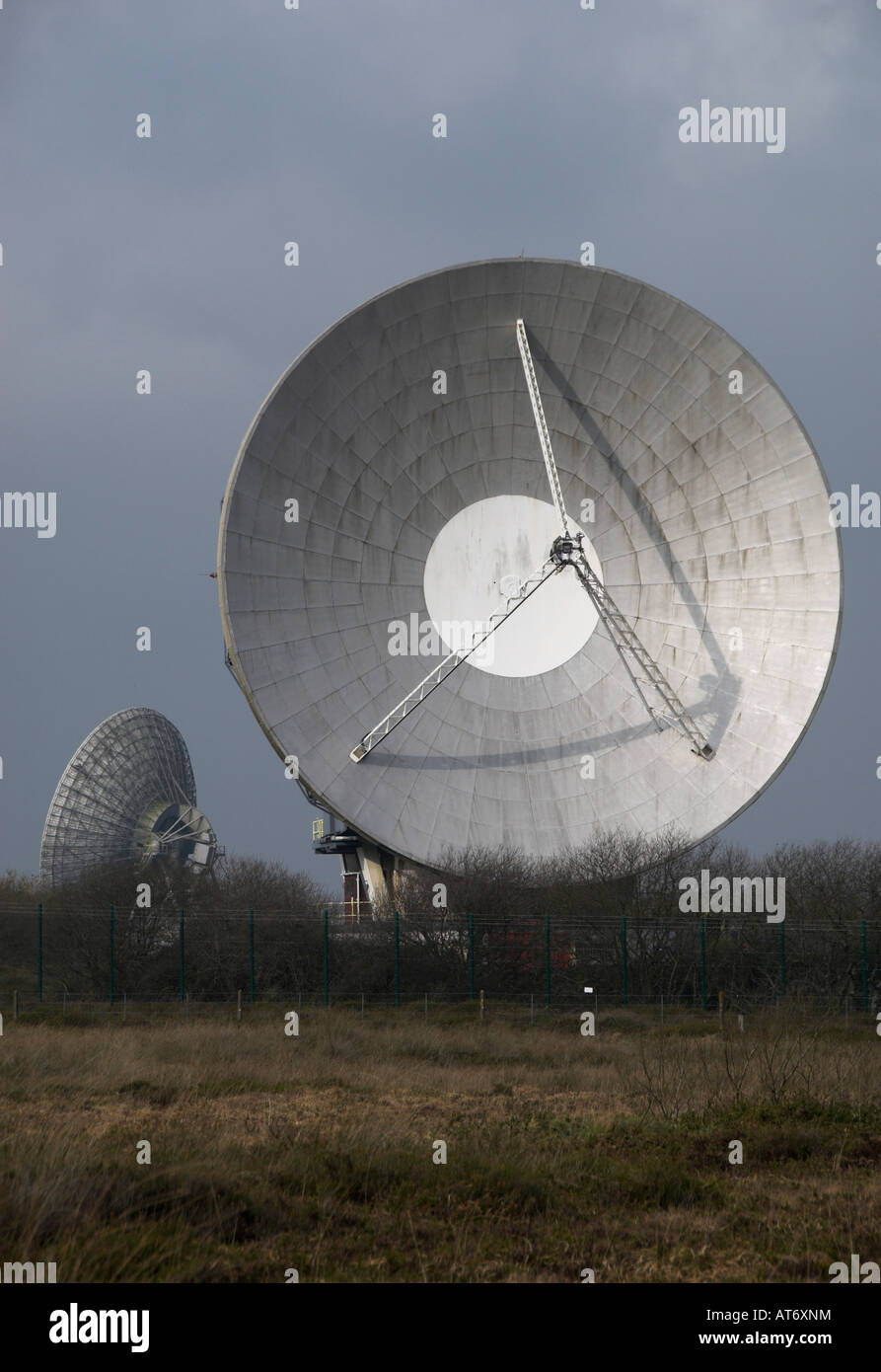 Goonhilly satellite earth station Banque de photographies et d’images à