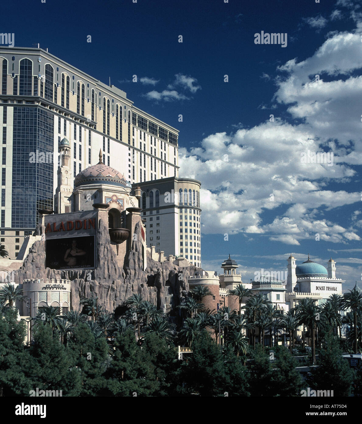 Aladdin Hotel and Casino Las Vegas Nevada Banque D'Images