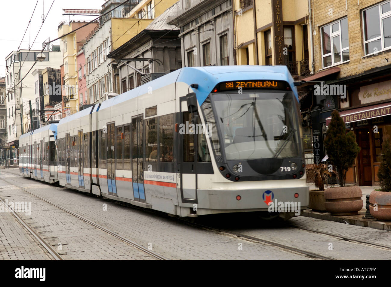 Le métro à Istanbul, Turquie. Banque D'Images