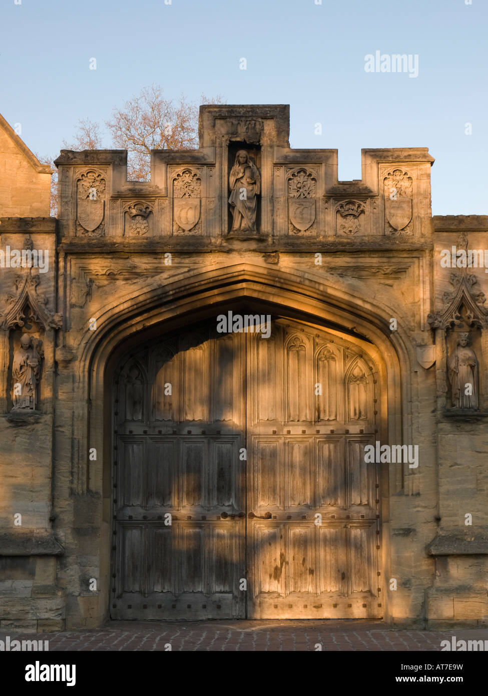 Passerelle du Magdalen College Banque D'Images