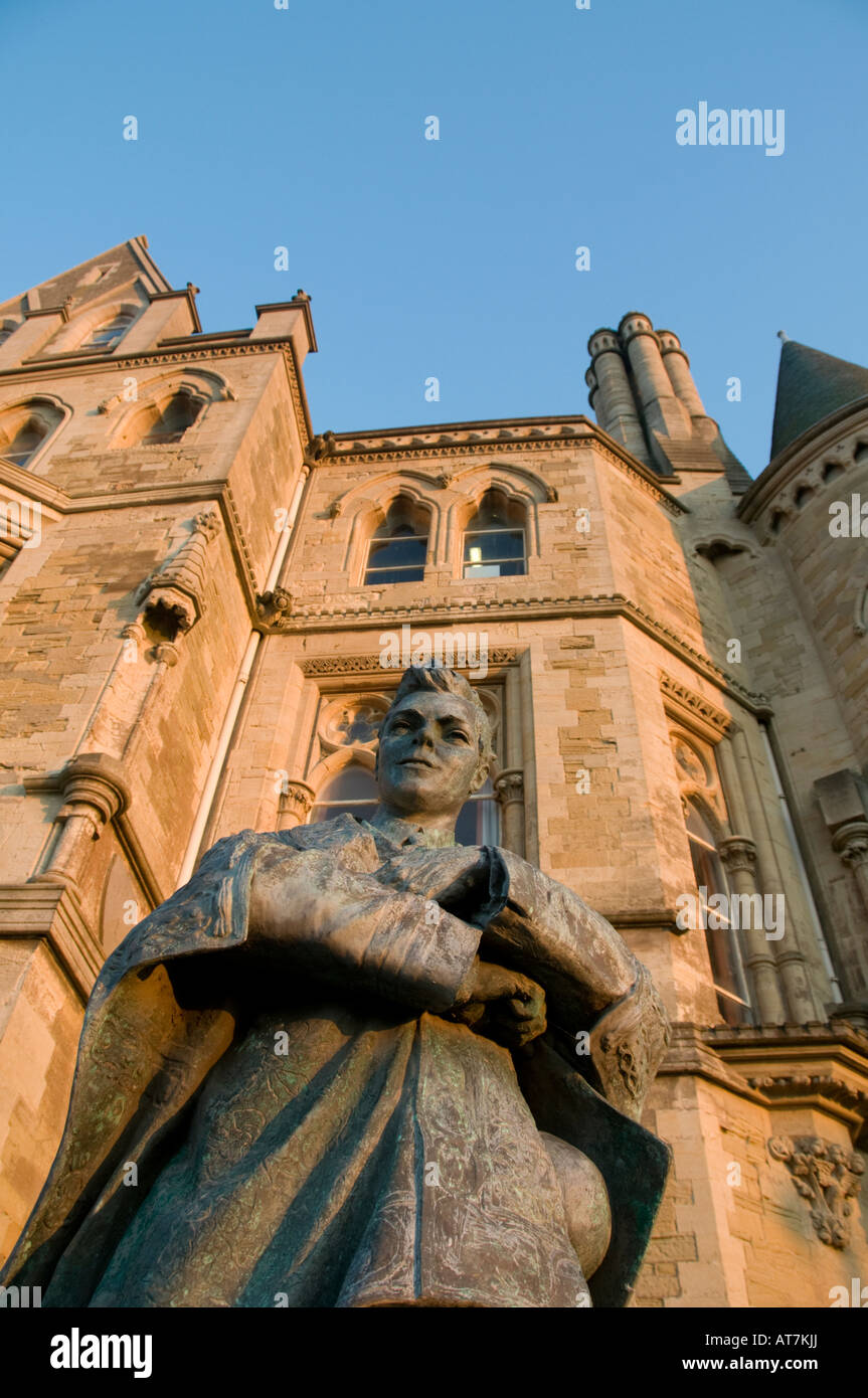 Seulement connue de statue de Albert Edward, prince de Galles, futur Édouard VIII, plus tard Duc de Windsor 1894-1972 Aberystwyth Banque D'Images