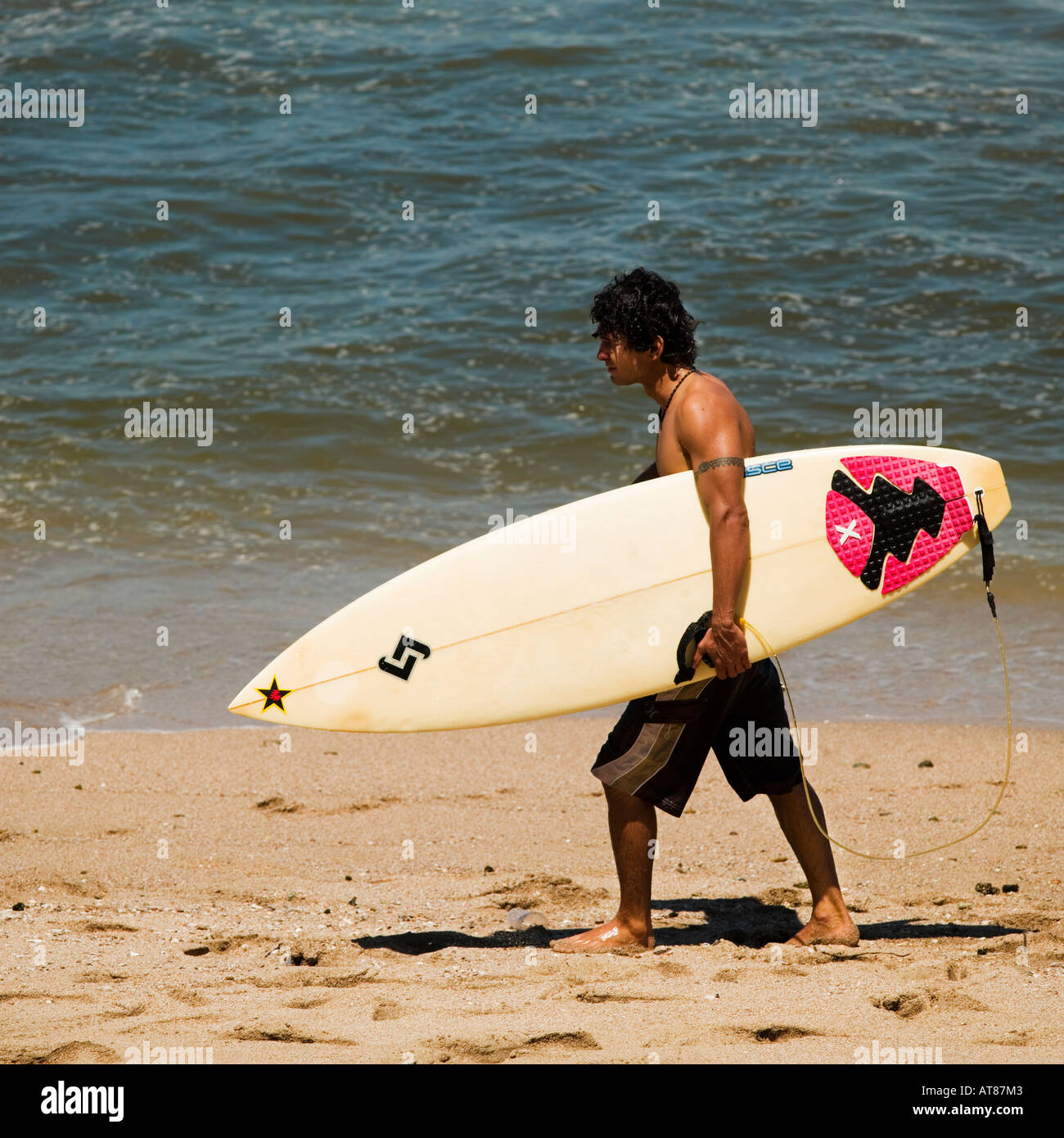 Surfer d'OlasAltas Banque D'Images