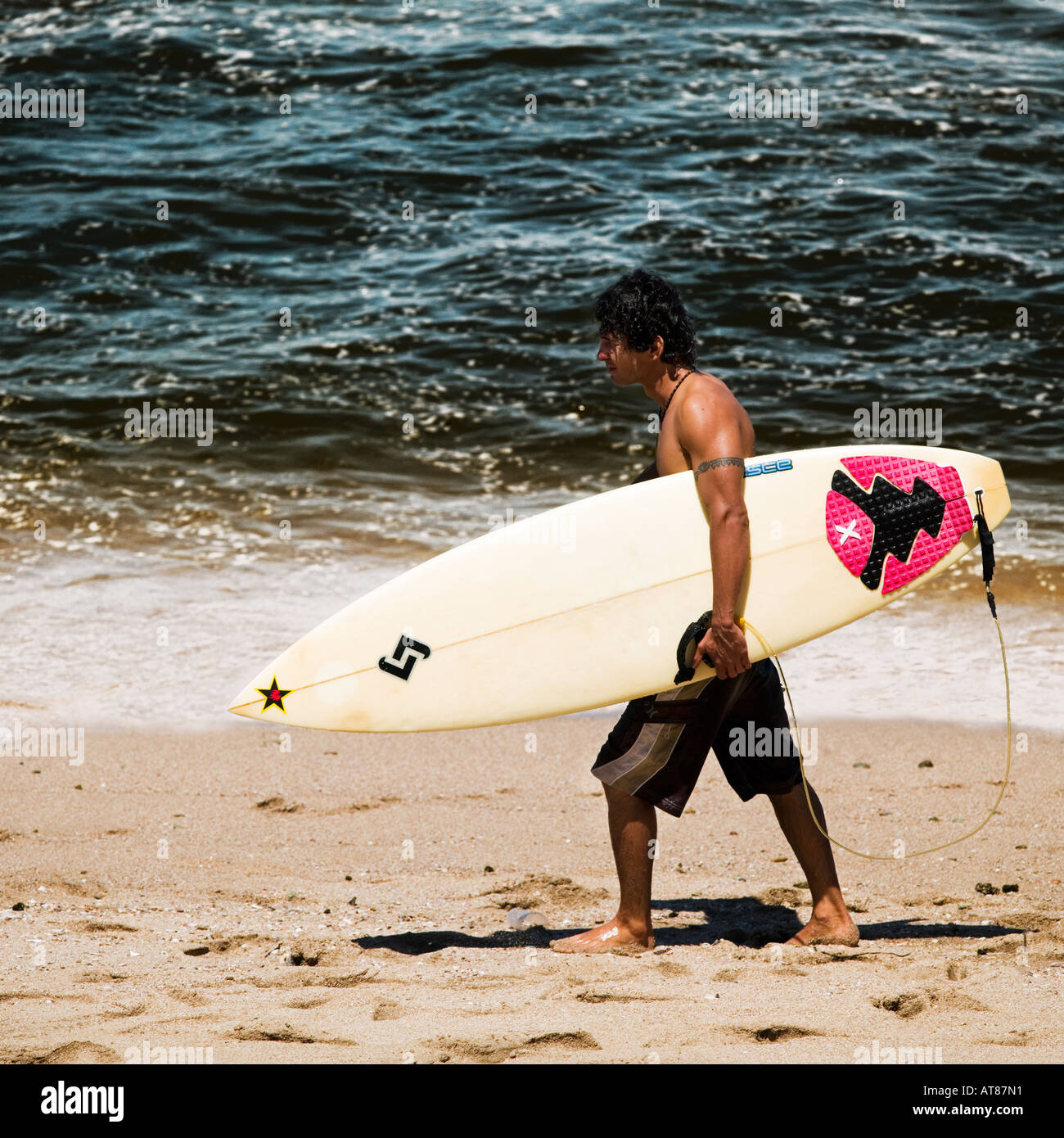 OlasAltas surfe. Banque D'Images