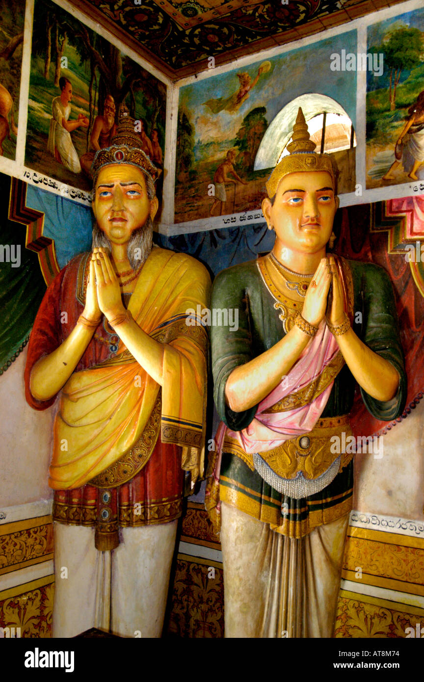 Issurumuniya Temple à Anuradhapura au Sri Lanka Banque D'Images