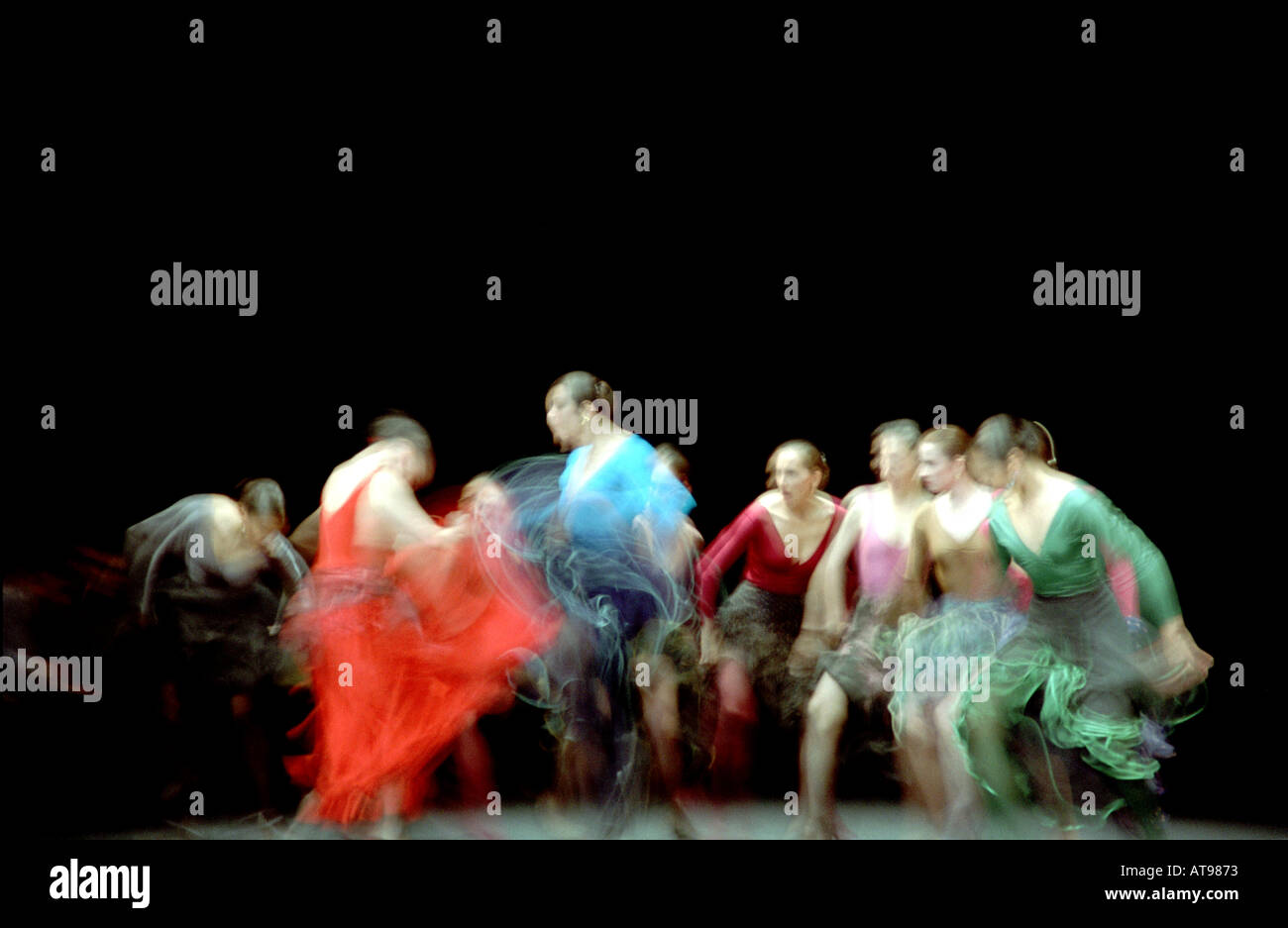 L'adaptation de Carlos Saura carmen dans le flamenco. effectuée au sadlers bien Theatre de Londres Banque D'Images